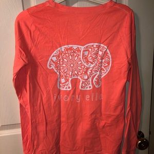 Coral Ivory Ella Long Sleeve Tee